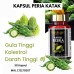 KAPSUL PERIA KATAK EKSTRIA (30 Kapsul) Asli 100% - Turunkan Gula Kencing Manis/ Diabetis 