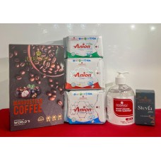 Combo Set A (Coffee + Stevia + Pads [1+1+1] + FREE HS)