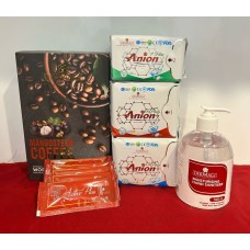 Combo Set B (Coffee + AP[5] + Pads [1+1+1] + FREE HS)